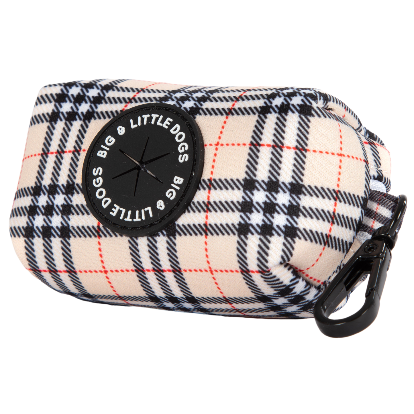 DOG POOP BAG HOLDER: Nova Plaid