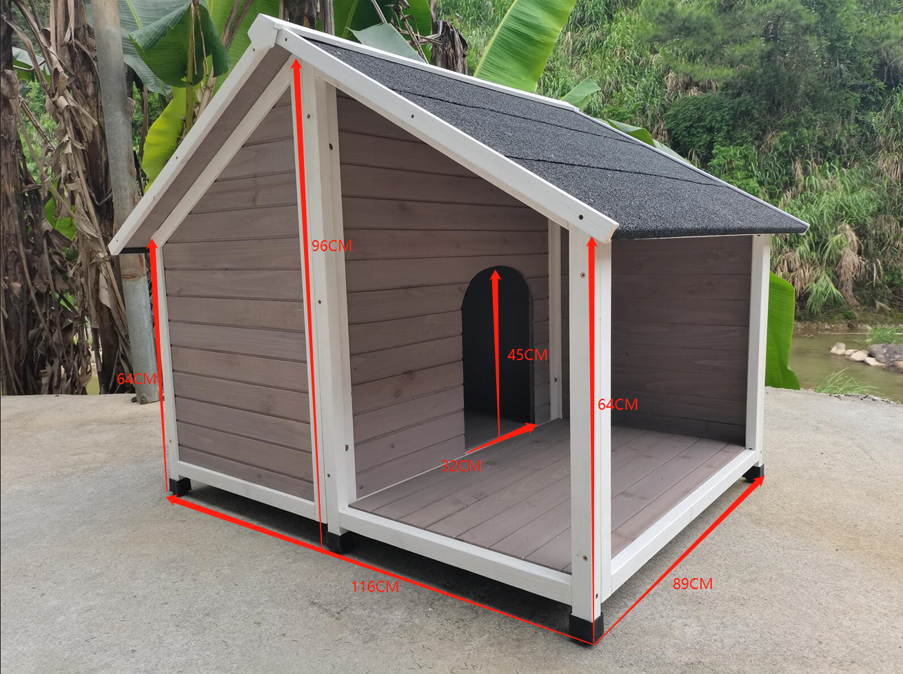 Timber Pet Dog Kennel