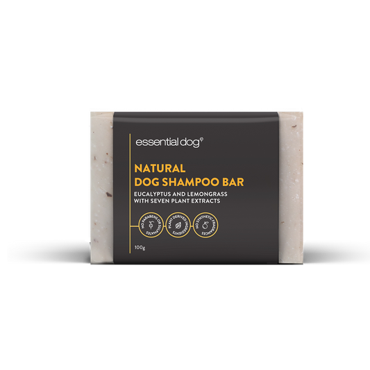 Essential Dog Shampoo Bar (Eucalyptus, Neem & Lemongrass)