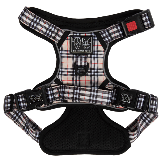 THE ALL-ROUNDER DOG HARNESS: Nova Plaid